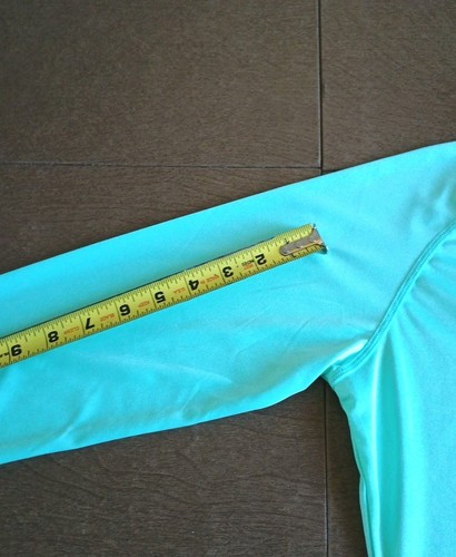 Bayleaf LSF UPF 50 Bluse M Seafoam Green Quarter Zip Daumenöffnung Damen - Bild 5 von 9