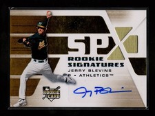 2008 SPx - Rookie Signatures Jerry Blevins #131 (AU, RC)