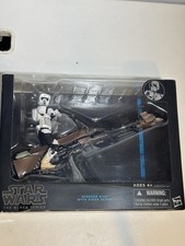 Speeder Bike with Biker Scout The Black Series Action Figure Hasbro    Star Wars