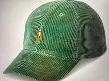New NWT Polo Ralph Lauren Corduroy Ball Cap Hat