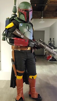 Boba Fett Flight Suit, Star Wars Book Of Boba Fett Mandalorian Cosplay Costume