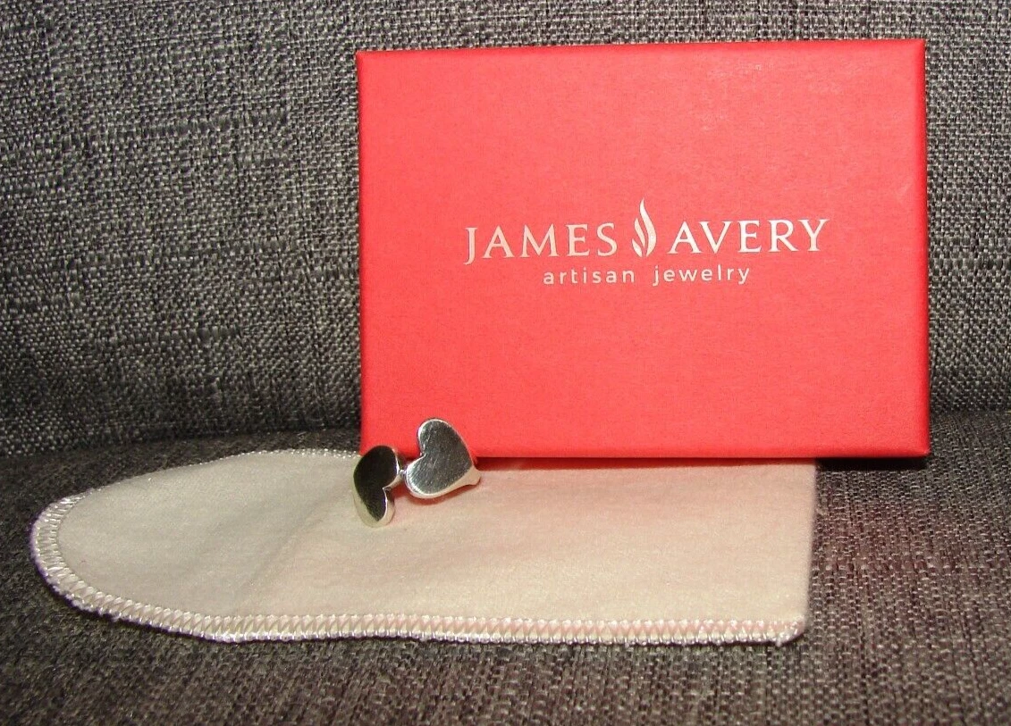 Double heart james shop avery ring