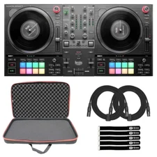 Hercules DJCONTROL INPULSE T7 2-Channel FX Serato DJ Controller w Bag
