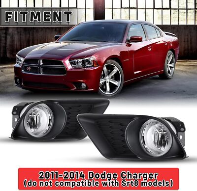 dodge charger sxt fog lights 2020-2023 Dodge Charger Widebody Daytime Running Light Fog Light Cover