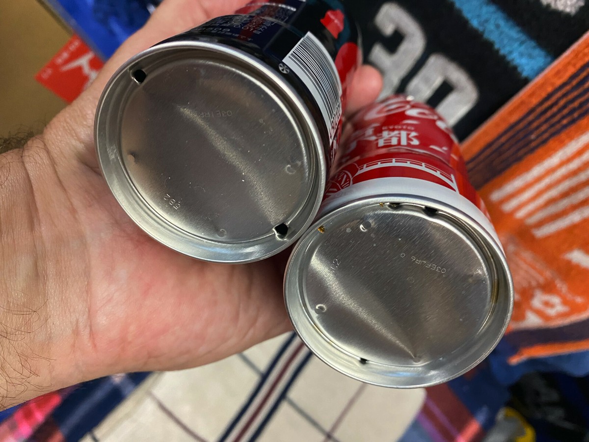 Japan KYOTO Coca-Cola COKE / ZERO ALUMINUM TOP-SEALED bottle x2