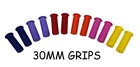 30MM HANDLE GRIPS FOR WHEELBARROW - SOFT GRIP MADE IN UK, VARIOUS COLOURS