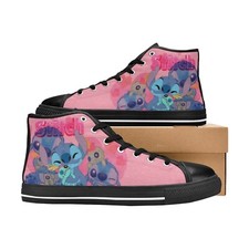 Custom High Tops Stitch Sneaker Canvas Women Shoes