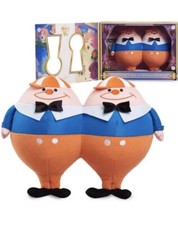 D23 Exclusive TWEEDLE DEE  TWEEDLE DUM Plush Alice in Wonderland by Mary Blair