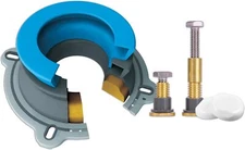 Danco 10879 All-In-One Toilet Installation Kit with Perfect Seal Wax Ring & Zero