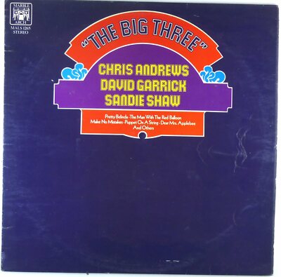 12'' LP - Chris Andrews  - David Garrick - G1226 - cleaned