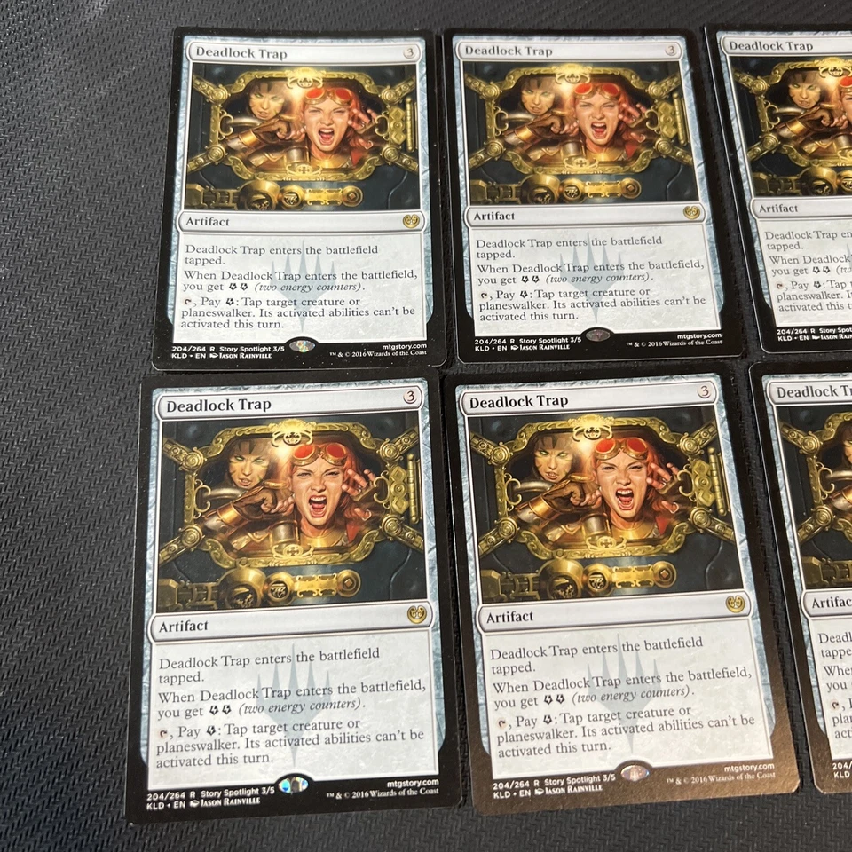 Deadlock Trap Magic The Gathering Mtg Kaladesh Rare Card 6 - Image 3 of 4