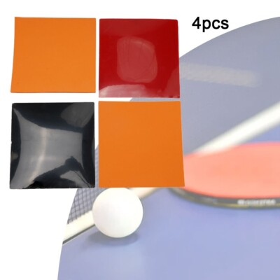 Unique Bargains Table Tennis Rubber Cleaner Ping-Pong Sponge Racket Red Black 2 Pack - View #9