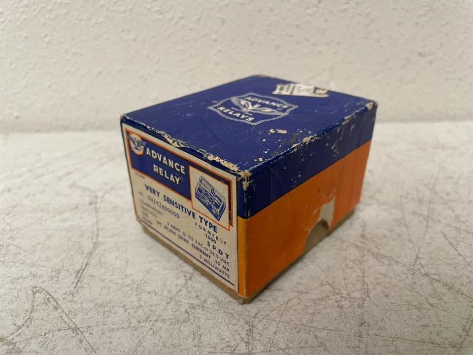 Advance Relay SV/1C/40000D Very Sensitive Type Relay 1200, SPDT - Image 3 of 4
