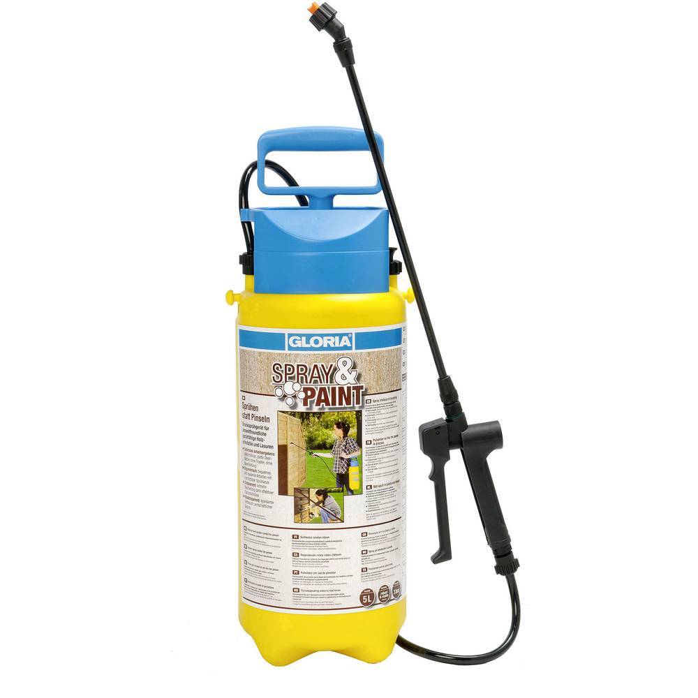 Gloria Haus und Garten 000101.0000 Spray&Paint Irroratore a pressione 5 l