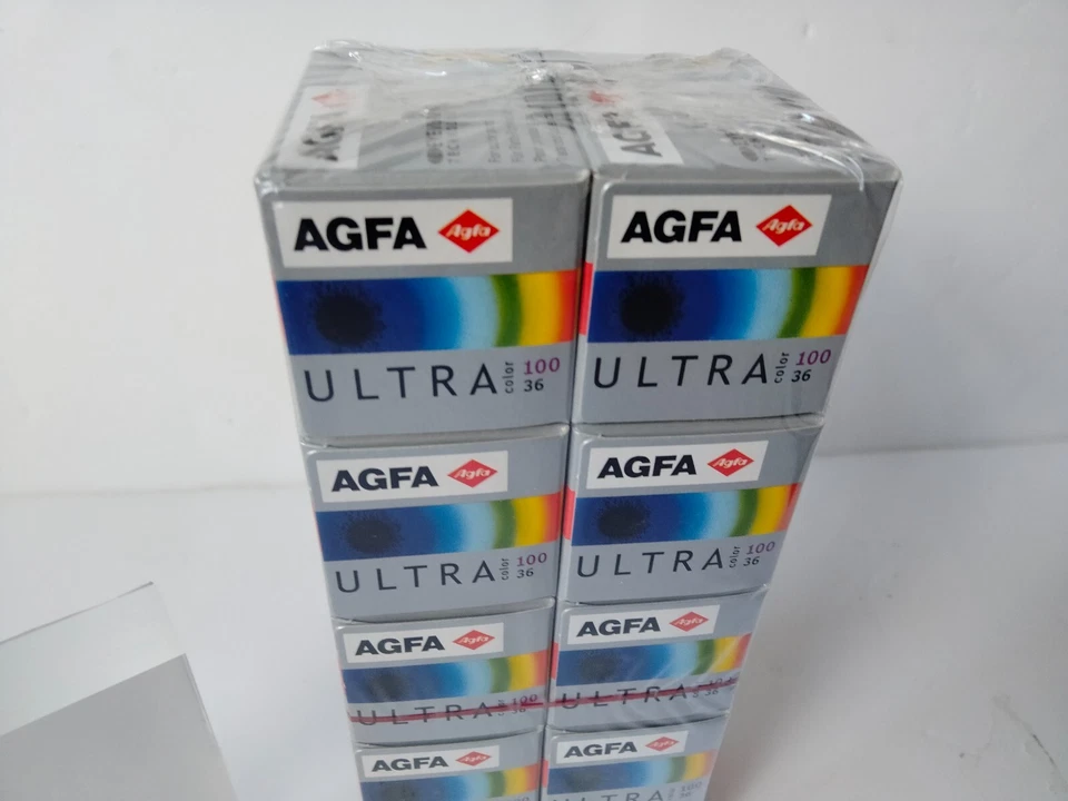 Agfa Ultra 100 36 exposures 10X rolls expired film 35mm color negative - Image 2 of 4