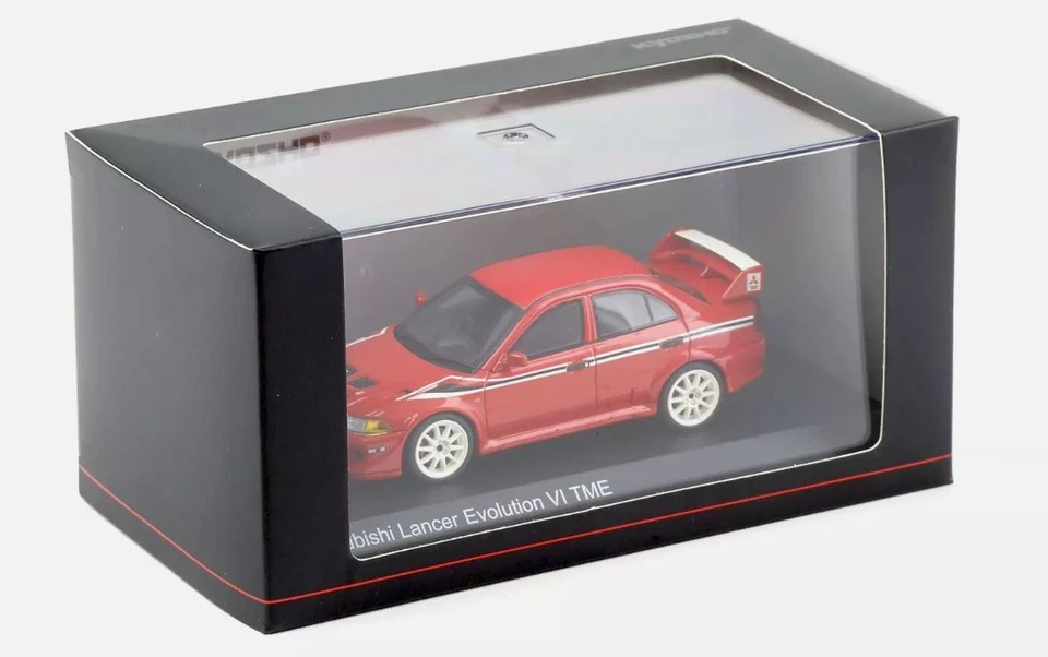 KYOSHO - Voiture de couleur rouge - MITSUBISHI Lancer Evolution VI TME - 1/43... - Photo 3/3