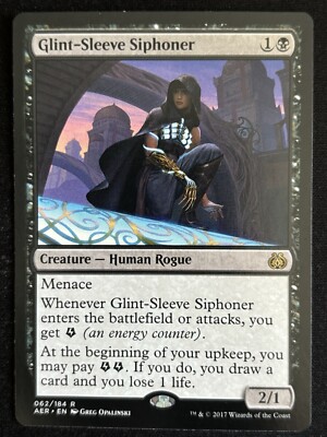 1x Glint-Sleeve Siphoner - Aether Revolt (AER) Magic MTG