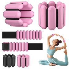 Wrist  Ankle Weights for Women, Wearable Strong Arm  Leg Weights Set of 2 1...