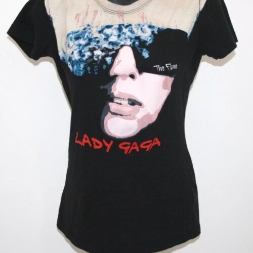 LADY GAGA T-Shirt Ladies Fame OFFICIAL MERCHANDISE ULTRARARE!!! - Foto 1 di 2