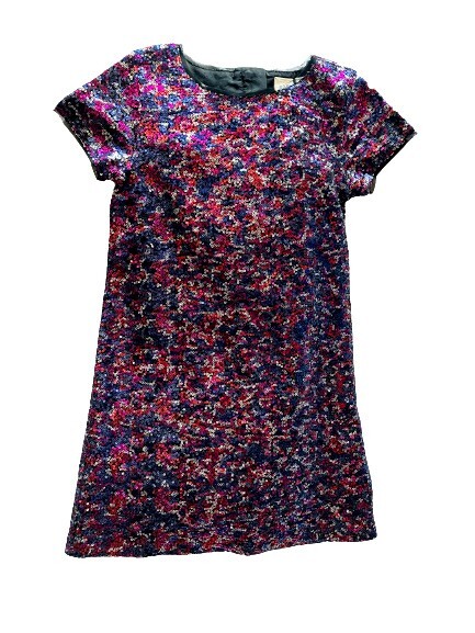 Glamour Girls Gap Kids Multicolor Short Sleeve Sequin dress size M regular  | eBay