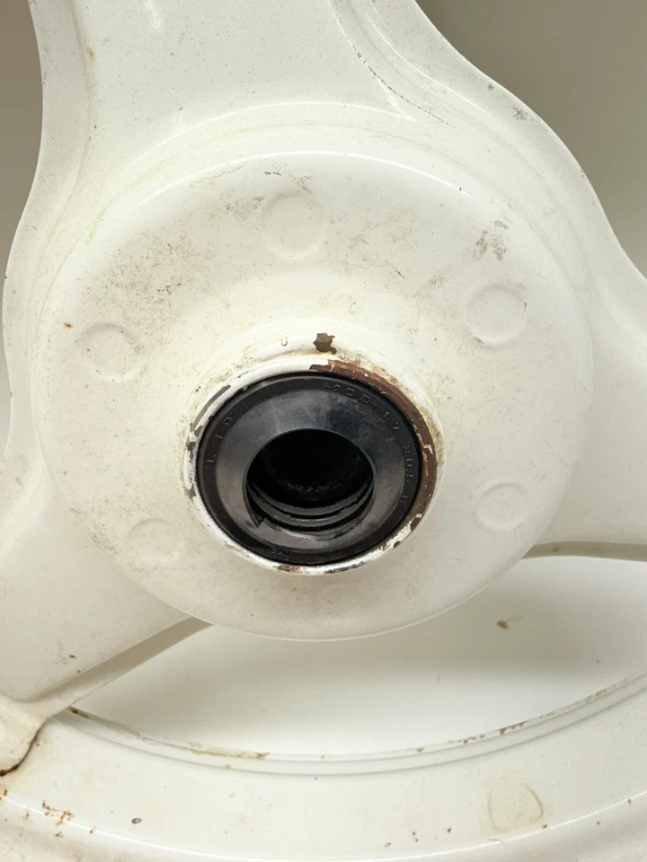 2001 YAMAHA PW50 Y-ZINGER OEM FRONT WHEEL RIM Genuine - Image 2 of 4