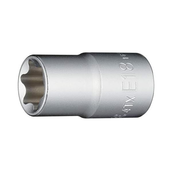 Tone (TONE) E-type Torx Socket 4TX-E18 Pushing angle 12.7mm (1/2 "") E18 Japan