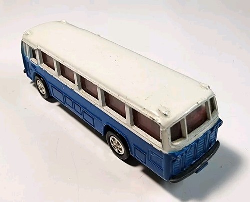 Vintage 1974 Tomy Tomica #41 Blue/White Mitsubishi Fuso Bus 1/156 Diecast Japan - Picture 5 of 10