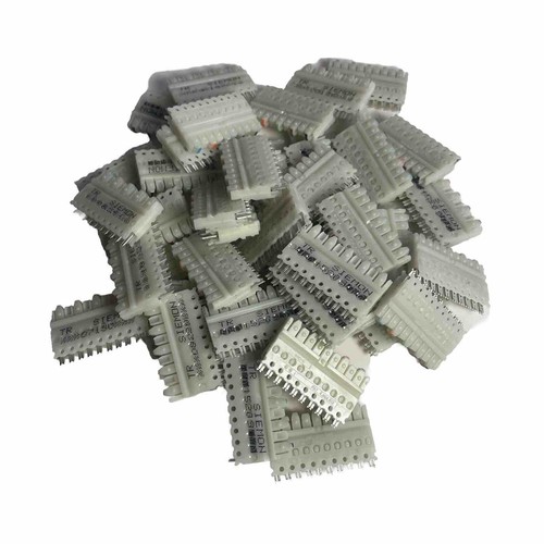 Lot of (50) Siemon S110C-5 S110 5-Pair Punch Down Connecting Block - White - Afbeelding 1 van 5