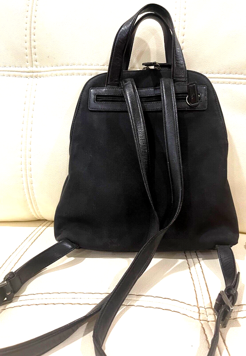 Coach Mercer Backpack in Black Nylon and Leather 7404 | eBay display picture 3