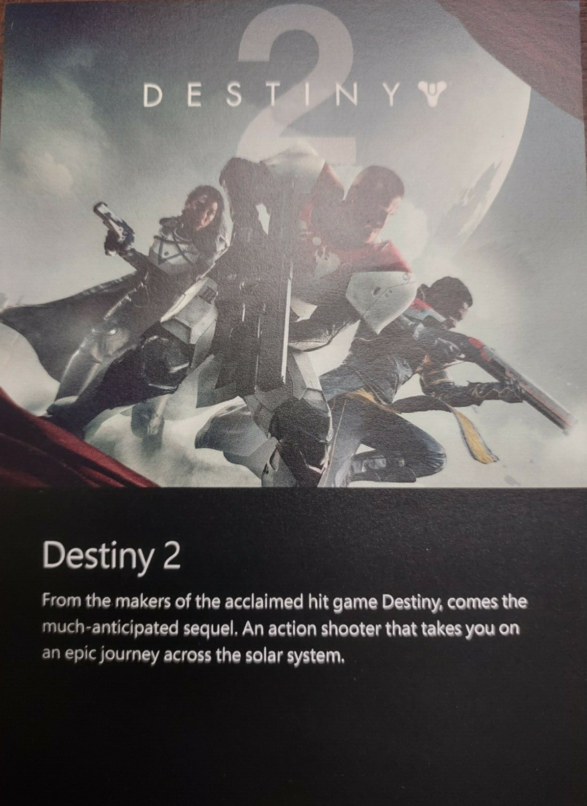 Daarbij man Buitenboordmotor Destiny 2 Game Download DLC Xbox One - No Disc Included - EM@IL ONLY | eBay
