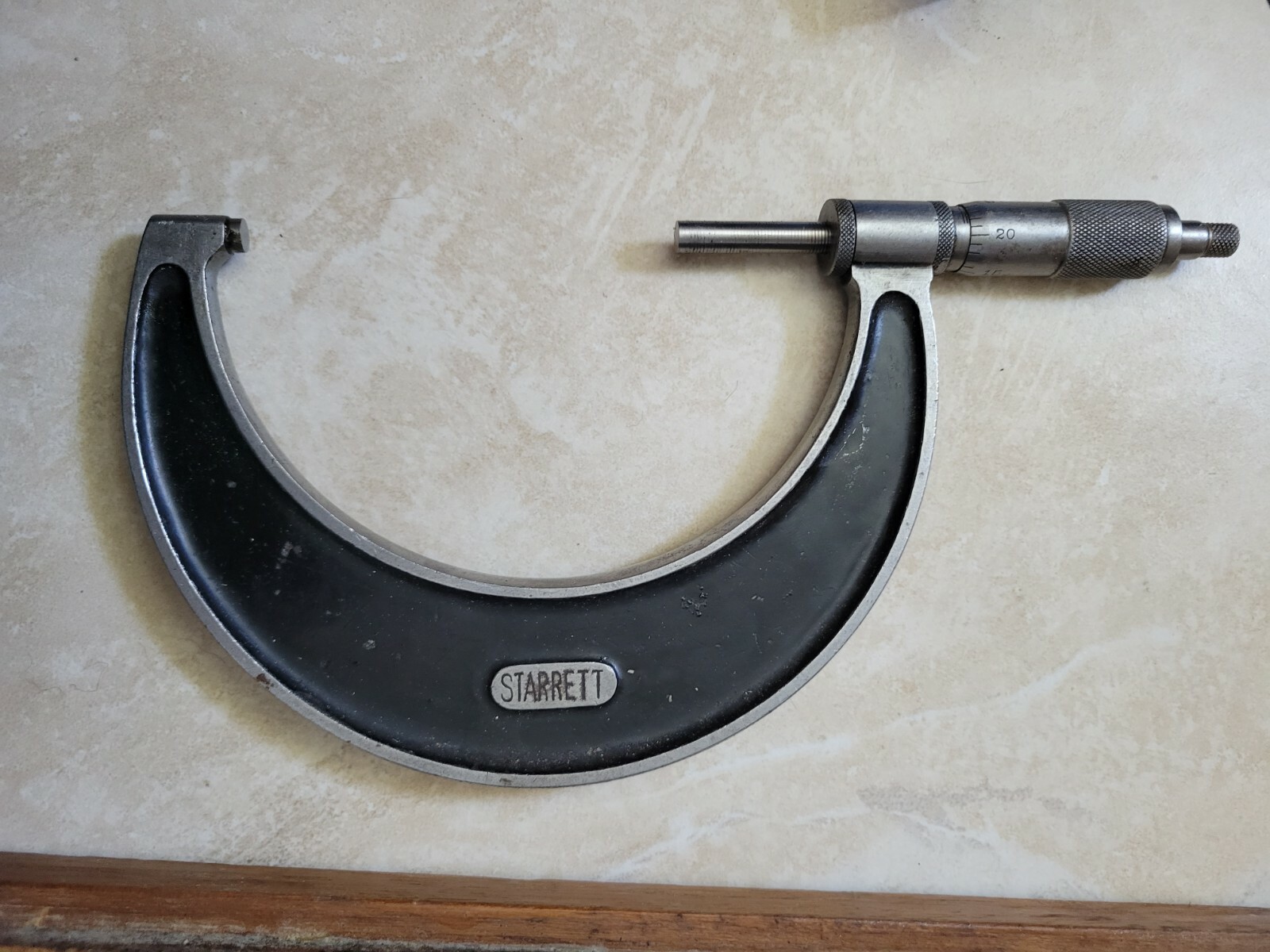 STARRETT 06 OUTSIDE MICROMETER SET eBay