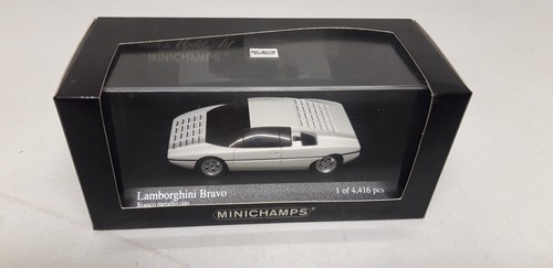 1/43 Lamborghini Bravo 1974 Bianco metallizzato - Minichamps - Foto 5 di 6