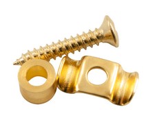 2 KLUSON VINTAGE STRING GUIDES GOLD FITS STRATOCASTER 001-8803-049 KST11G