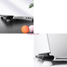 Silicone Laptop Risers Cooling Pad NonSlip Ergonomic Stand Portable Design