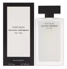 Narciso Rodriguez Pure Musc Women 3.3 3.4 oz 100 ml Eau De Parfum Spray Sealed
