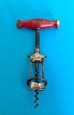 Antique German Becker Columbus type Sprung Collectable Corkscrew