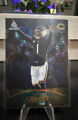 2023 Panini Luminance - Justin Fields #11 Teal /35