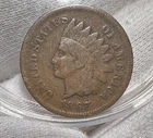 1867 Indian Head Cent Penny