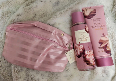 Victoria's Secret Pure Seduction Brulee Body Mist & Lotion 8.4 fl oz Women Set