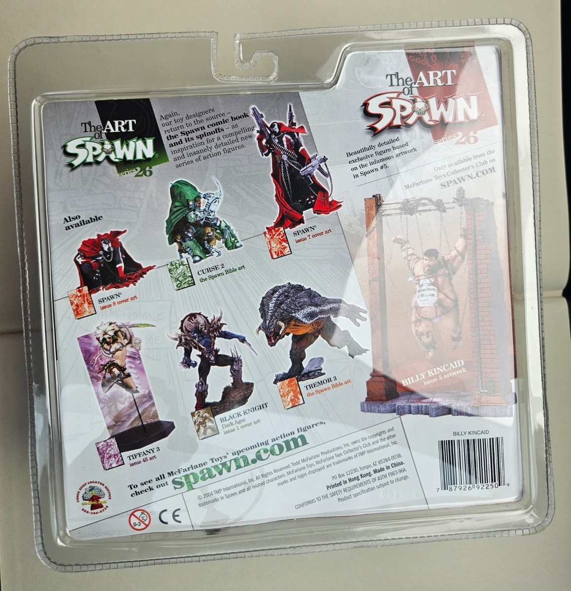 McFarlane Toys The Art of Spawn Series 26 Issue 5 Billy Kincaid