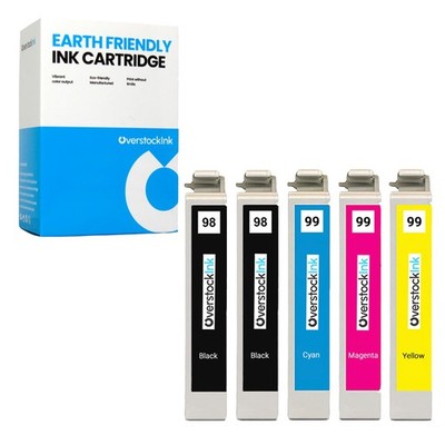 5PK Compatible OSI Epson Printer Ink 98 99 for Epson Artisan 837 700 710 725 730