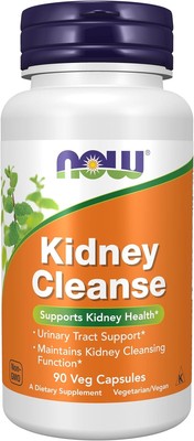 NOW Foods Supplements, Kidney Cleanse with Uva Ursi, 90 Count (Pack of 1) 