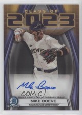 2023 Bowman Draft Class of 2023 Auto Mike Boeve #23A-MB Auto 01x1