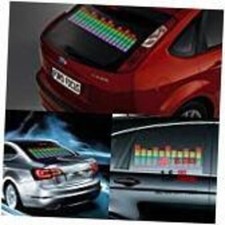 Auto Sound Music Beat Activated Car Stickers Equalizer Glow Led Multi Color
