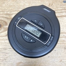 Bose PM-1 Personal Portable Anti-Skip CD Player Black TESTED WORKS GREAT  