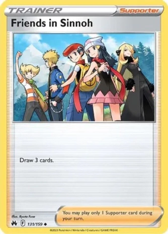 Friends in Sinnoh Pokémon TCG Cards for sale | eBay