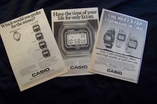 CASIO LCD DIGITAL WATCH 1979 ORIGINAL VINTAGE...