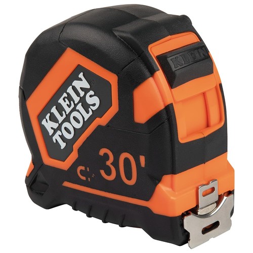 Klein Tools 9230 Tape Measure, Heavy-Duty Measuring Tape with 30-Foot 