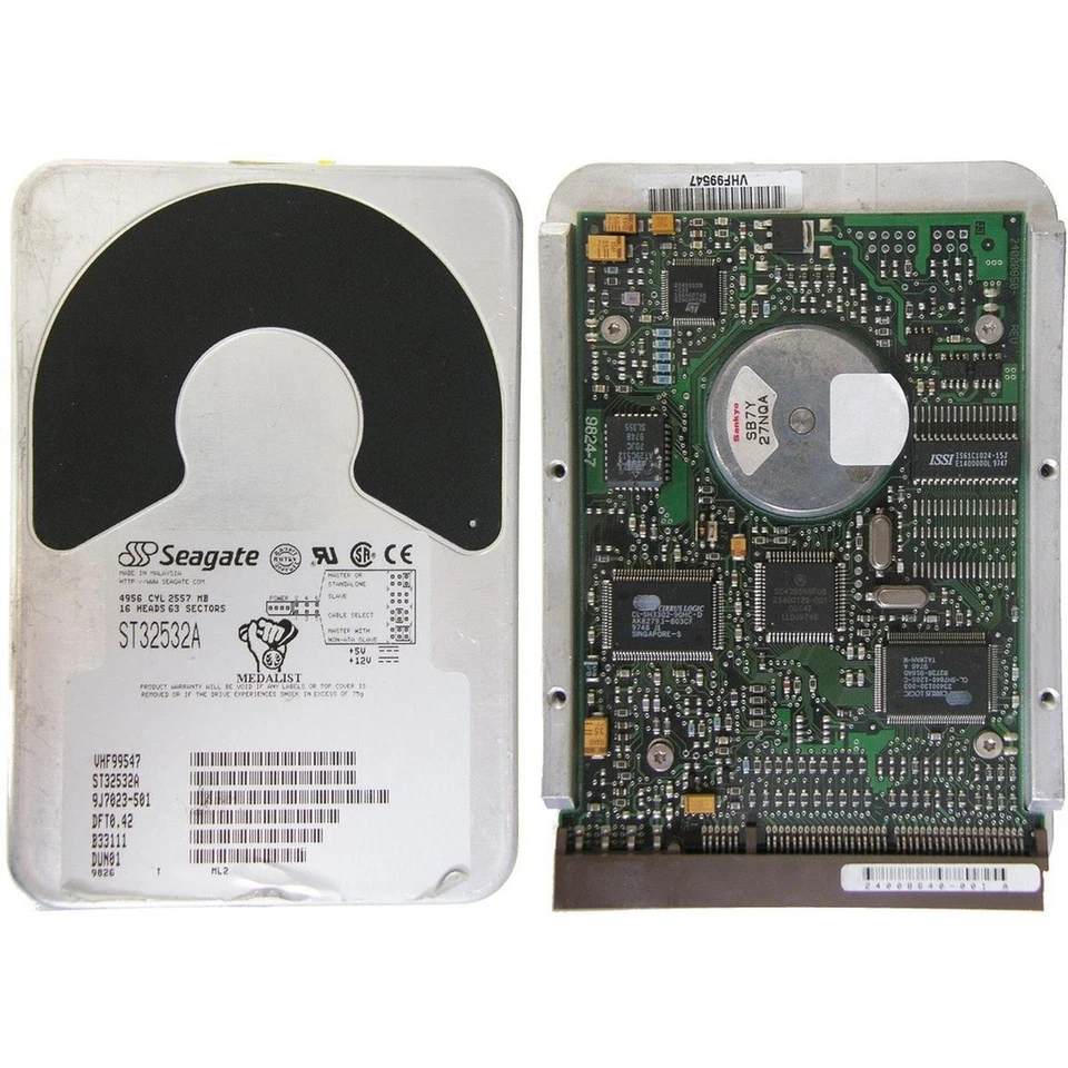 Seagate ST32532A HDD Hard Disk IDE 2.5GB 3.5" IDE EIDE PATA Windows 95 98 2000 - Image 4 of 4