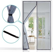 140×240cm Fully Magnetic Fly Net for Doors, Apalus Thin Magnetic Screen